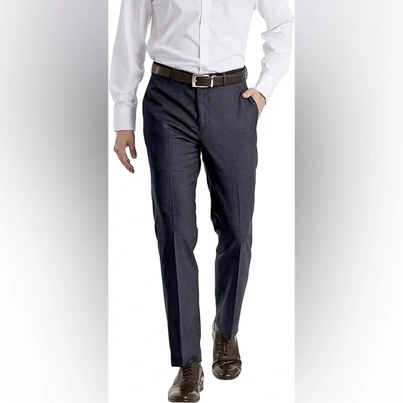 Calvin Klein | Pants | Calvin Klein Mens Slim Fit Flat Front Navy Dress  Pants Nwt Jmropjsy237 Jerome | Poshmark